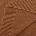 thumbnail image 4 of Pompotops Cardigan à Capuche Épais pour Femmes, Manteau Uni, Liquidation, 4 of 7