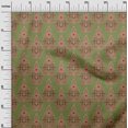 thumbnail image 2 of oneOone Silk Tabby Fabric Floral & Paisley Block Print Fabric By Yard 42 Inch Wide, 2 of 4