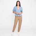thumbnail image 3 of Devoted Women's V Neck Embroidered Top, Sizes XS-XL, 3 of 4