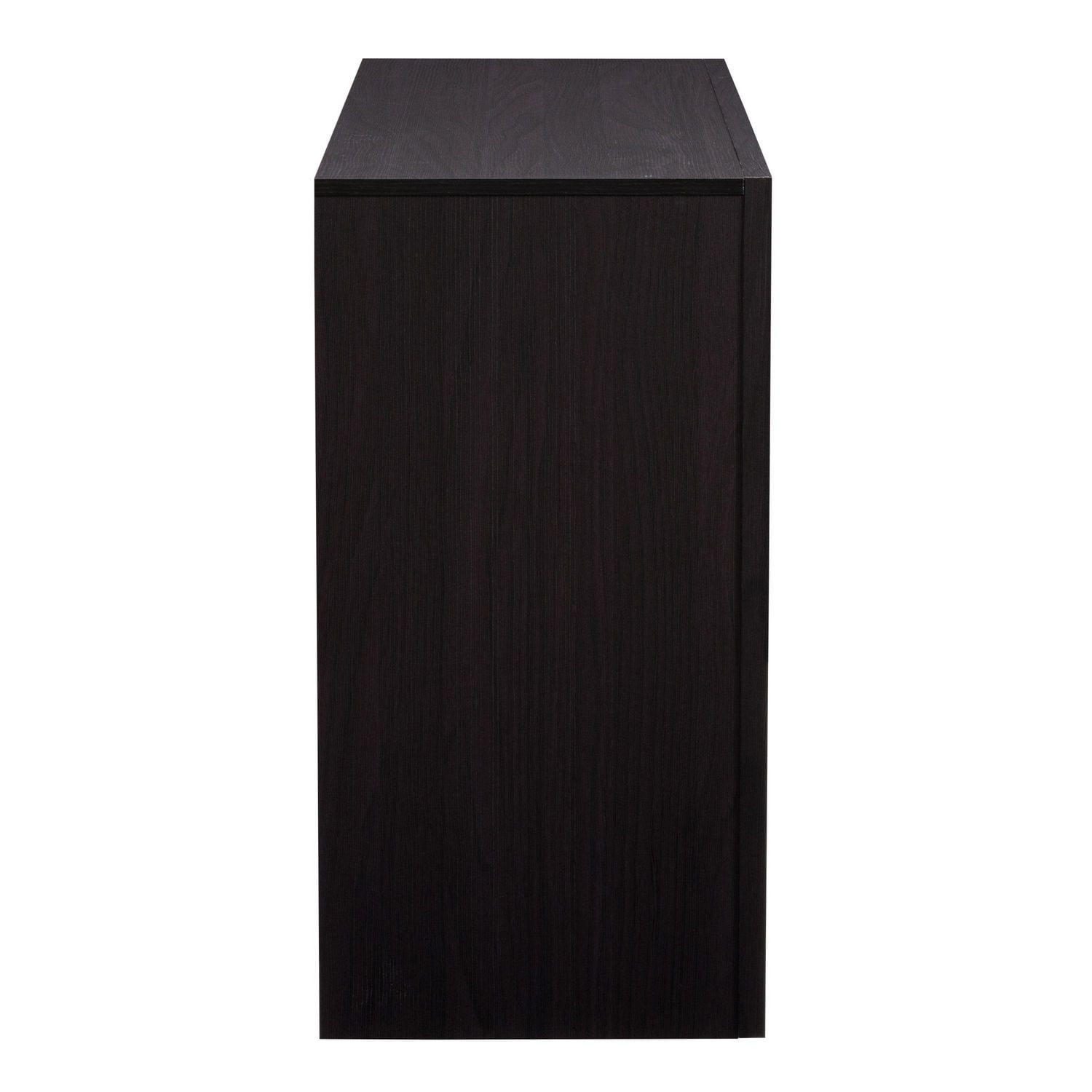 Commode double CorLiving Newport de style milieu de siècle moderne à 8 tiroirs pour adulte avec système anti-basculement