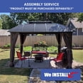 thumbnail image 1 of Home Installation Service - Hardtop Gazebo Assembly – 11' to 13’ (Determined by Longest Side), 1 of 5