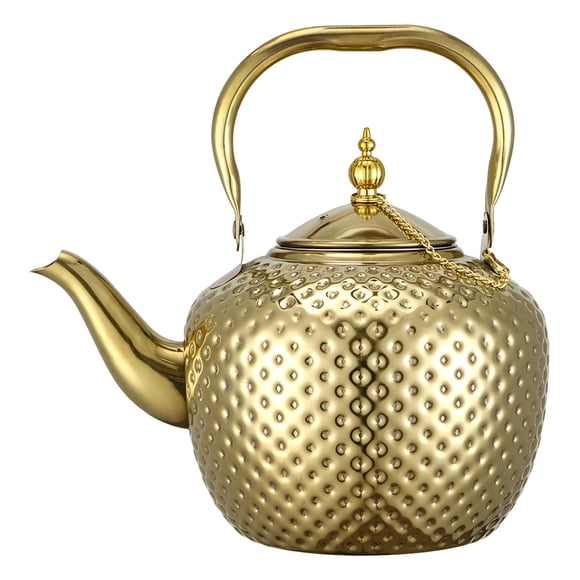 Stainless Steel Teapot Tea Maker Stovetop Tea Kettle for Picnic Gift Camping 1.5L