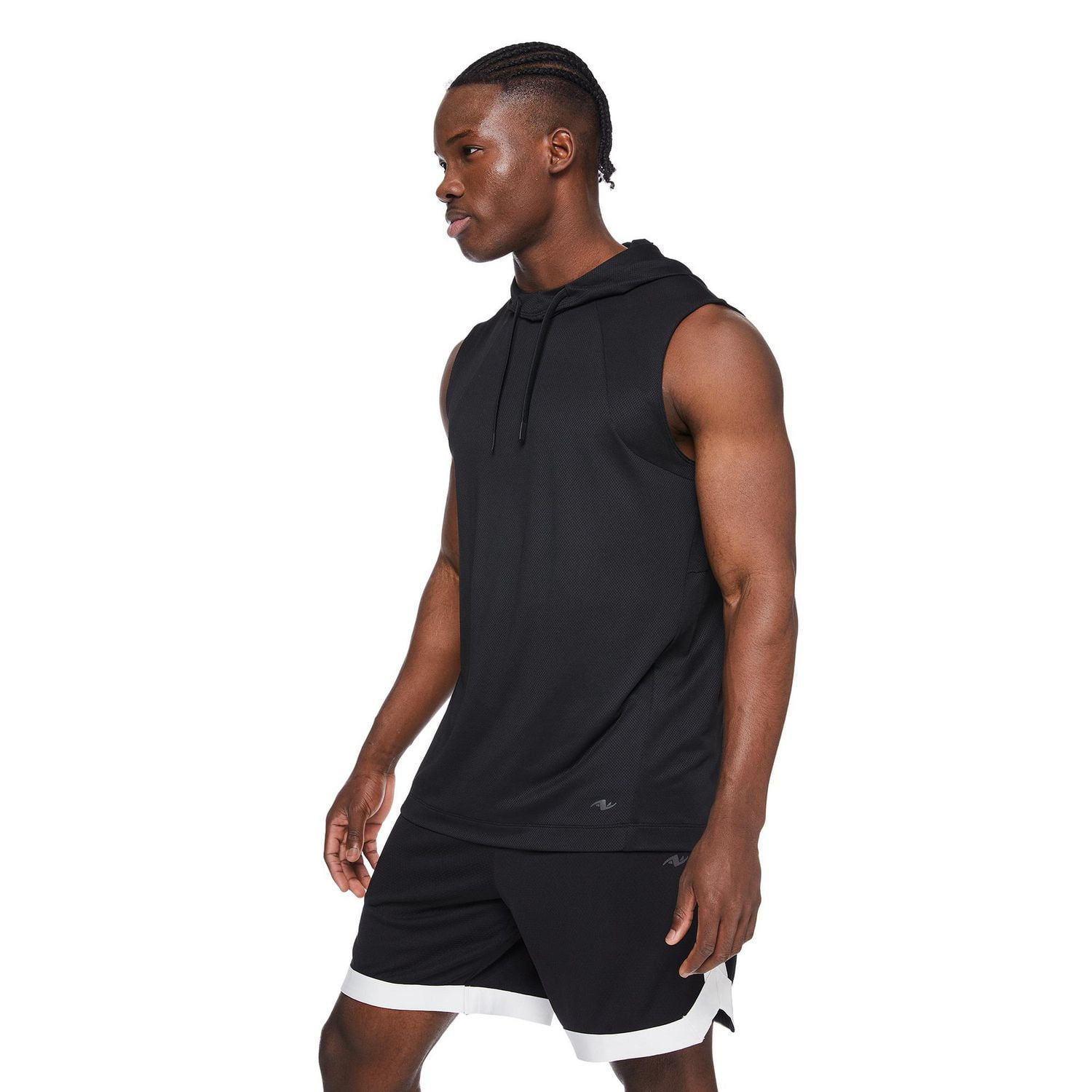 Débardeur de musculation à capuchon Athletic Works pour hommes