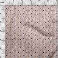 thumbnail image 3 of oneOone Polyester Spandex Dusty Pink Fabric Floral Craft Projects Decor Fabric Printed By The Yard 56 Inch Wide, 3 of 4