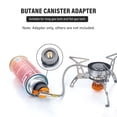 thumbnail image 3 of 1PCS Camping Stove Adapter Propane Adapter Lindal Valve Butane Canister Adapter Cylinder Gas Cartidge Converter, 3 of 8