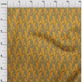 thumbnail image 2 of oneOone Cotton Poplin Fabric Leaves & Floral Block Decor Fabric Printed BTY 56 Inch Wide, 2 of 5