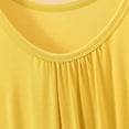 thumbnail image 5 of Huaizzzy Chemise de Nuit d'Été pour Femme Confortable à Col Rond Sans Manches Robe de Maison Tenue de Détente Décontractée Basique Vêtement de Nuit pour Femmes Grande Taille Chemise de Nuit Femme Dames Chemise à Manches Longues Manches Courtes, 5 of 5