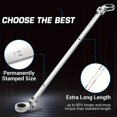 thumbnail image 3 of Extra Long Flex Head Ratcheting Wrench 8-19mm Double Box End Long Reach Ratchet, 3 of 4