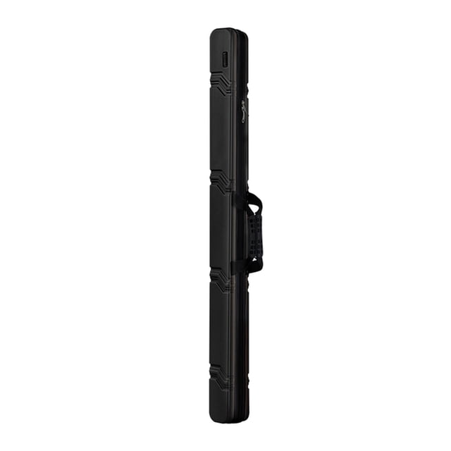 Thinsony Fishing Rod Case Hard Shell Waterproof Multiple Rods M Carrier for Rod Brown Fishing Black M 125cm