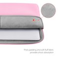 thumbnail image 4 of CUITING 14 Inch Laptop Sleeve Protective Case Soft Fluffy Lining Cover Carrying Bag with Front Pocket & Accessories Pouch Compatible with 14” Notebook Computer Chromebook(Gray Upgraded Ve, 4 of 6
