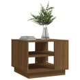 thumbnail image 2 of vidaXL Coffee Table Brown Oak 55x55x43 cm Engineered Wood, 2 of 4