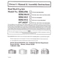 thumbnail image 2 of Arrow Roof Strengthening Kit for Sheds (except Swing Doors), 2 of 5