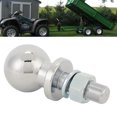 thumbnail image 1 of Trailer Hitch Ball, 2 Inch Easy Install Stainless Steel Tow Hitch Ball  for Rv Farm Trailer, 1 of 7
