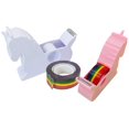 thumbnail image 1 of HLONK2 Pcs Desktop Tape Dispenser Portacelos Cutter Adhesive Reel Sturdy Storage, 1 of 6