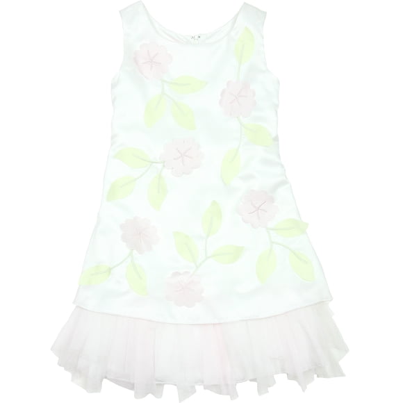 Biscotti Girls' A-line Dress Floral Blossoms, Sizes 4-16 - 4