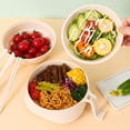 thumbnail image 2 of Yhmxh Microwave Ramen Bowl With Strainer Microwave Ramen Bowl 6-piece Set Ramen Microwave Bowl With Lid And Handle Dishwasher Safe Portable Ramen Bowl Cooker Kitchen Essentials Home and Kitchen, 2 of 6