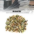 thumbnail image 1 of Écrous de Rivet, 200Pcs M6 Écrou à Rivet Outil Outil Écrou à Rivet Kit Écrou à Rivet Outil, Instruments Meubles pour Ascenseurs Automobiles, 1 of 8