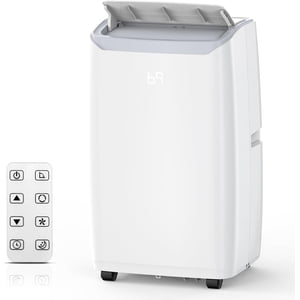 Portable Air Conditioner, 14,000BTU Portable AC Units for Room up to 750 Sq. Ft., with Remote Control, 3-in-1 Air Conditioner with Digital Display, 24H Timer, Window Installation Kit