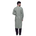 thumbnail image 5 of Atasi Kurta Pathani pour Hommes à Col Classique à Manches Longues Salwar Ensemble de Kurta de Mariage, 5 of 5
