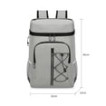 thumbnail image 2 of Insulated Cooler Backpack Comfortable Soft Cooler Bag Lightweight Camping Backpack, 2 of 8
