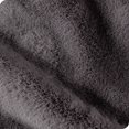 thumbnail image 5 of Bare Home Faux Fur Blanket - 60" x 80" - Ultra Soft Fleece - Oversized, Dark Gray, 5 of 5