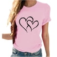 thumbnail image 1 of Birdeem T-Shirts à Manches Courtes Imprimé Tournesol pour Femmes et Filles Grande Taille, 1 of 8