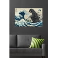 thumbnail image 4 of Godzilla - Great Wave Wall Poster, 22.375" x 34", 4 of 4