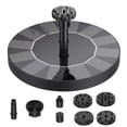 thumbnail image 1 of Water Fountain Energy-saving No Battery Mini Outdoor Pool Waterfall Solar Fountain Pump for Aquarium, 1 of 10