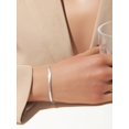 thumbnail image 1 of 1pc Simple And Minimalist Double-layered Snake Bone Chain Bracelet In Gold Color 925 Silver For Women's Daily Wear, 1 of 4