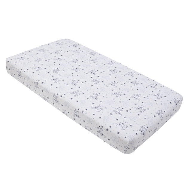 Disney Stitch Little Dreamer Fitted Crib Sheet, Infant Boy, Blue