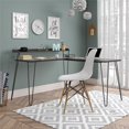 thumbnail image 2 of Ameriwood Home Haven L Desk with Riser, Black Oak, 2 of 9