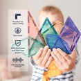 thumbnail image 3 of CONNETIX Magnetic Tiles, Pastel Shape Expansion Pack, 48 Pieces, 3 of 6