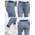 thumbnail image 4 of Adar Pro Heather Scrubs For Women - Ultimate Yoga Jogger Scrub Pants, 4 of 7