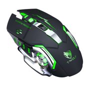 EGNMCR Mouse, Gaming Mouse Wolf V6 Wired Mouse Mechanical Game Computer Electronic Racing Horse Macro Programming Wireless doorbell