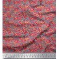 thumbnail image 1 of Soimoi Cotton Voile Fabric Check & Texture Print Fabric by the Yard 56 Inch Wide, 1 of 1
