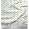 thumbnail image 1 of Soimoi Poly Georgette Fabric Floral Shirting Print Fabric by The Yard 42 Inch Wide, 1 of 3