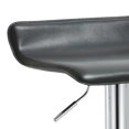 thumbnail image 4 of Bronte Living Leatherette Bar Stool 360 Swivel High Backrest Adjustable Height Base with Hard Floor Protection Plastic - Series Miranda - Set of 2, 4 of 7