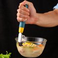 thumbnail image 3 of Bols pour Cuisine à Double Baïonnette en Acier Inoxydable, Lève-Bol Isolé, Ne Roule Pas, Bol de Cuisine en Acier Inoxydable, 3 of 6