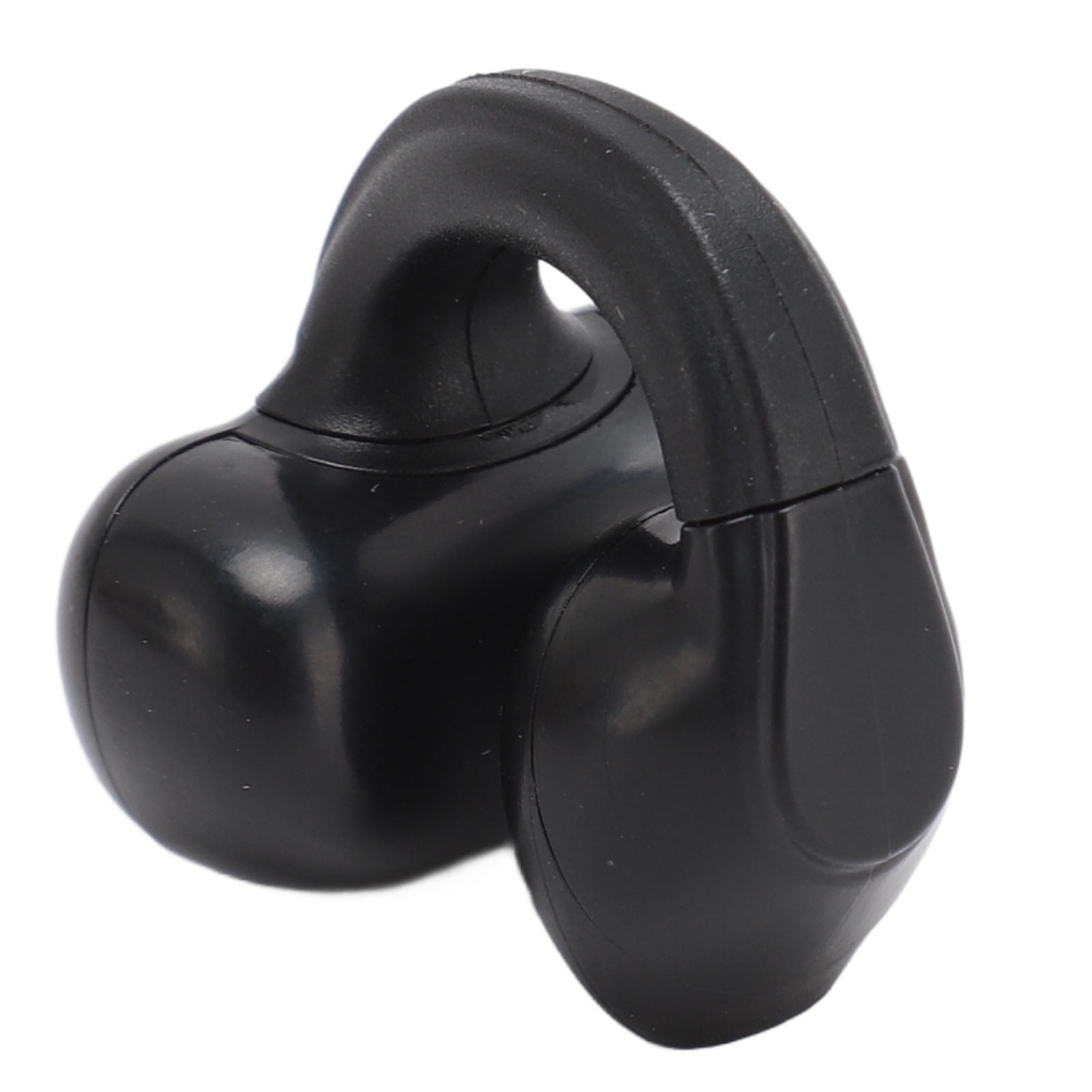1PCS Open Ear Clip on Headphone, HiFi Bone Conduction  BT Headphones with Charging Cable, Ergonomic Earring Earphone for Sports Workout