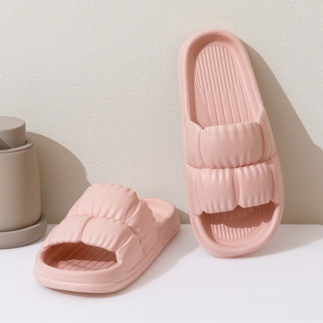 LSLJS Sandales Femmes Femmes Hommes Pantoufles Maison Couple Chaussures Intérieur Extérieur Semelles Souples Pantoufles