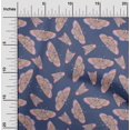 thumbnail image 2 of oneOone Cotton Jersey Dusty Blue Fabric Sewing Material Print Fabric By The Yard 58 Inch Wide-R5, 2 of 4