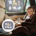 thumbnail image 3 of MasteelfCA 2Pcs Cartoon Car Side Window Sunshades Baby Sun Shades for Blocking UV Rays, 3 of 7