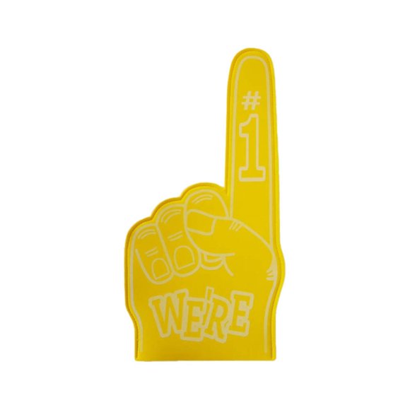 SUTENGDA Foam Finger Giant Foam Hand Foam Fingers Number 1 Sports Foam Fan Finger for Sports Fans Inspiring Sports Events Cheering Christmas Gifts Birthday Gifts for 3 4 5 6 7 8-12 Year