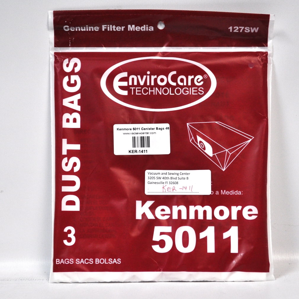 Kenmore 5011 Sacs pour Aspirateur-Traîneau