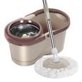 thumbnail image 1 of Tools Rotating Mop Bucket Set With Wringer Wet Dry Use Easy Wring Mop For Home Office Floor CleaningKhaki, 1 of 1