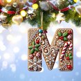 thumbnail image 1 of Lisbinx On-Trend Low Spend Christmas Decorations 26 Letters Pendant Ornaments - Personalized DIY Xmas Tree Hanging Decor, 1 of 4