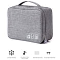 thumbnail image 2 of Digital Bag Multi-function Data Cable Storage Bag - Electronic Accessory Organizer Case for Cables, Charger, Headphones, Power Bank, USB, SD Cards, Pens, Tools, 2 of 2
