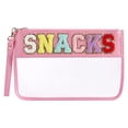 thumbnail image 2 of Snack Storage Bag | Transparent Zipper Pouch Waterproof Handheld Makeup Bag Portable Toiletry Organizer for Travel Cosmetics Snacks Toiletries Storage, 2 of 7