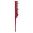 thumbnail image 1 of Beard Comb, Straight Hair Comb Stylish Appearance Small Size Soft Nylon Wool  For Home Black,Red, 1 of 8