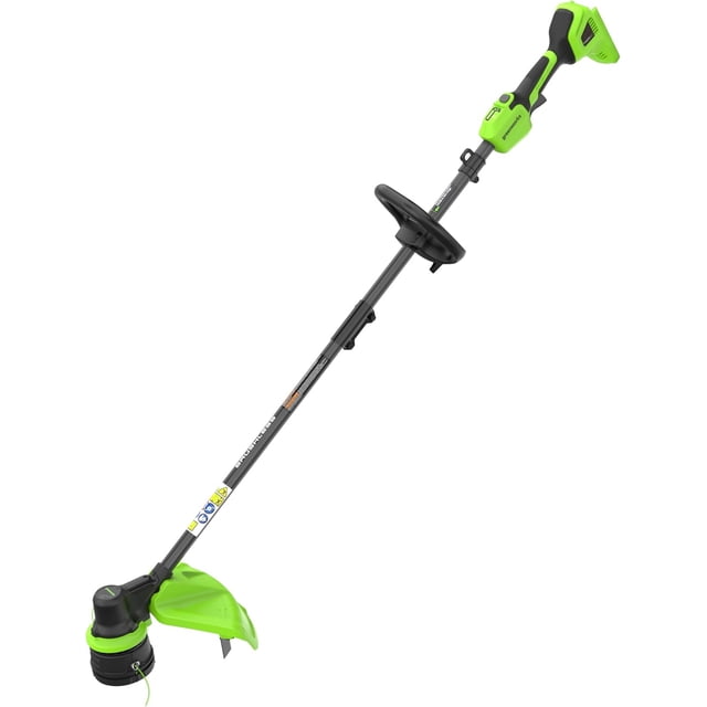 Greenworks 24V 15" Brushless String Trimmer, 0.080" Dual Line (Tool Only)